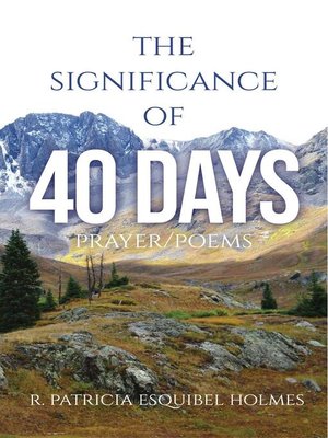 cover image of The Significance of 40 Days